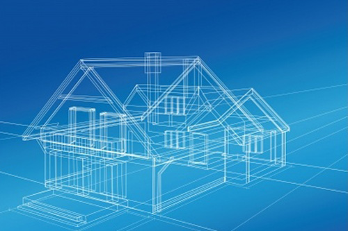 Heating and cooling system blueprint